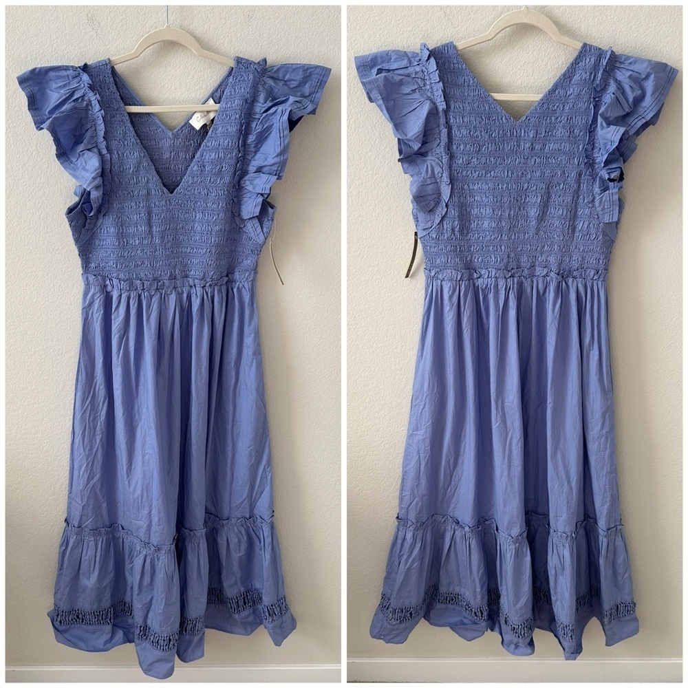 NWT CLEOBELLA Tuckernuck
Exclusive Periwinkle Gladys Ankle Dress SZ XL - Picture 3 of 10